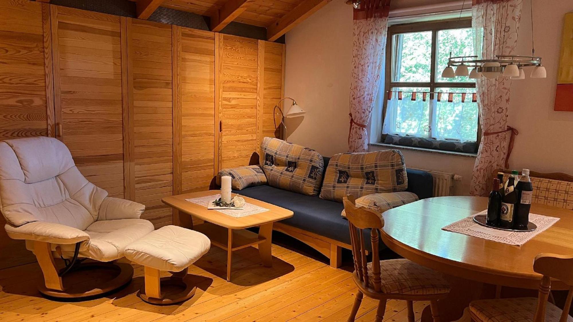Ferienwohnung "Auszeit" Mit Garten Sankt Oswald-Riedlhuette Exteriör bild