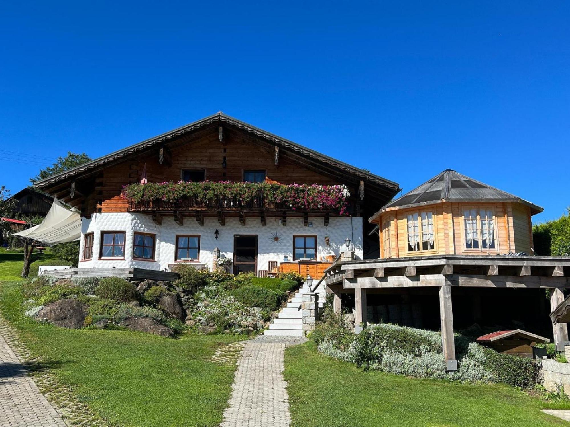 Ferienwohnung "Auszeit" Mit Garten Sankt Oswald-Riedlhuette Exteriör bild